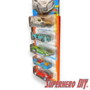 Wall Display Sleeve for 1:64 Scale Vehicles | Display up to 5 Hot Wheels or Matchbox cars with style