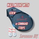 Wall Mount for McFarlane DC Multiverse Flight Stands – Securely Display Your Flying Figures