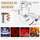 5/10 Gal 22/38 L Water Alcohol Distiller for DIY Whisky