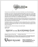 Date Night Dungeons - Rescue of the Blackthorn Clan (Color Edition)