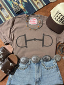 Western Horse Bit Graphic Tee