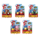 World of Nintendo Mario 4" Action Figure - Select Figure(s)