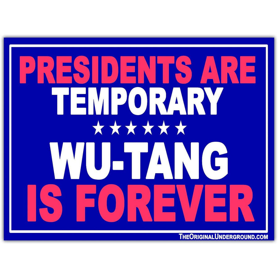 Wu-Tang is Forever Sticker