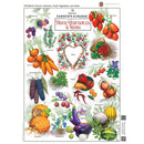 Farmer's Almanac - Fruits, Vegetables, & Herbs 1000 Piece Jigsaw Puzzle