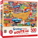 Greetings From Route 66 - 500 Piece Jigsaw Puzzle