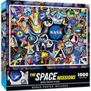 The Space Missions - 1000 Piece Jigsaw Puzzle