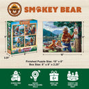 Smokey Bear 100 Piece Jigsaw Puzzles 4-Pack
