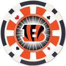 Cincinnati Bengals 100 Piece Poker Chips