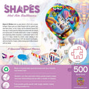 Shapes - Hot Air Balloons 500 Piece Jigsaw Puzzle