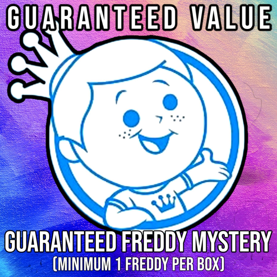 Guaranteed OVER-Value 4-Pop Mystery with Guaranteed Freddy Funko! Mystery Box Spastic Pops