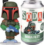 (Open Can) Funko Vinyl SODA: Common Boba Fett (Comic) Galactic Convention Shared Exclusive Spastic Pops 