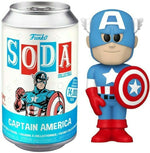 (Open Can) Funko Vinyl SODA: Common Captain America Spastic Pops 