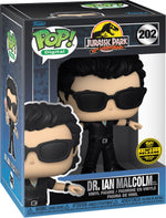 PREORDER (Arrival Q3 2024) JURASSIC PARK X FUNKO SERIES 1 [Physical Item Only]: Pop! Digital NFT Release LE1900 [Legendary] Dr. Ian Malcolm with Flare #202 Spastic Pops 