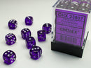 Chessex Translucent 12mm 6-Sided Dice Block