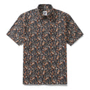 Men's Hawaiian Shirt Vintage Cotton Button-down Short Sleeve Aloha Shirt
