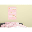 The Stupell Home Decor Collection Hold Her a Little Longer Pink Canvas Wall Art