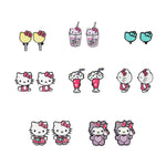 Hello Kitty Popsicle Dream 8 Pack Clip On Earring Set