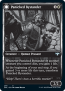 Panicked Bystander // Cackling Culprit (DBL-295) - Innistrad: Double Feature: (Double Faced Transform)