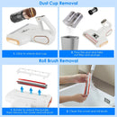 16KPa Mattress Vacuum – Handheld UVC Cleaner with Dual Dust Bins & Washable Filter