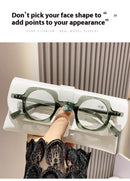 Anti-blue Light Retro Frame Presbyopic Glasses Men Old Reading Glasses