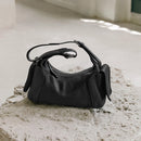 Vegetable-Tanned Full-Grain Leather Crossbody Shoulder Bag