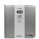 Ultra PRO: 12-Pocket Zippered PRO-Binder (Silver)