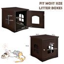 Side Table Nightstand Decorative Cat House