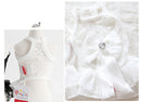 Summer Small Pet Wedding Dress Lace Skirt