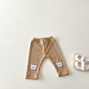 ins Children's spring leggings baby spring velvet thin leggings baby trousers baby big PP pants