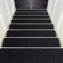 15Pcs Indoor Non-Slip Stair Carpet Mats for Wooden Steps