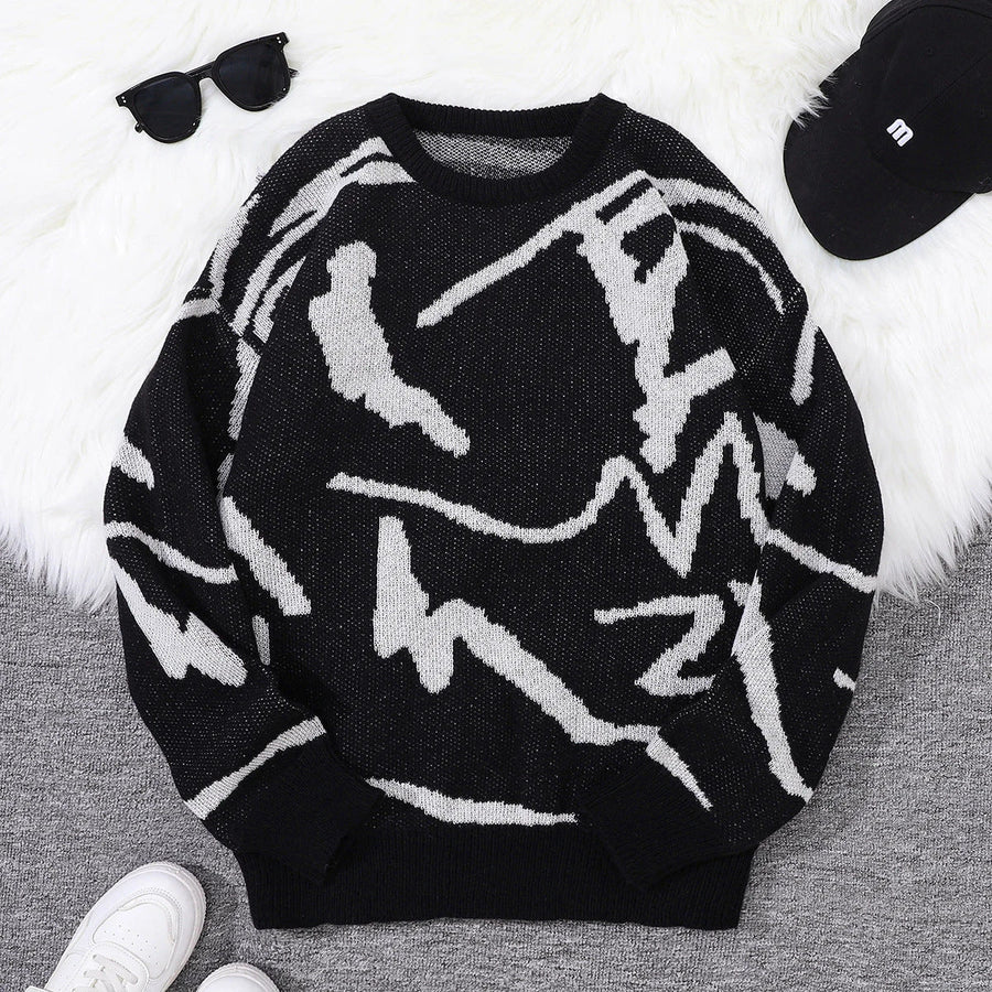 Simple Chunky-knit Hoodie For Men And Women