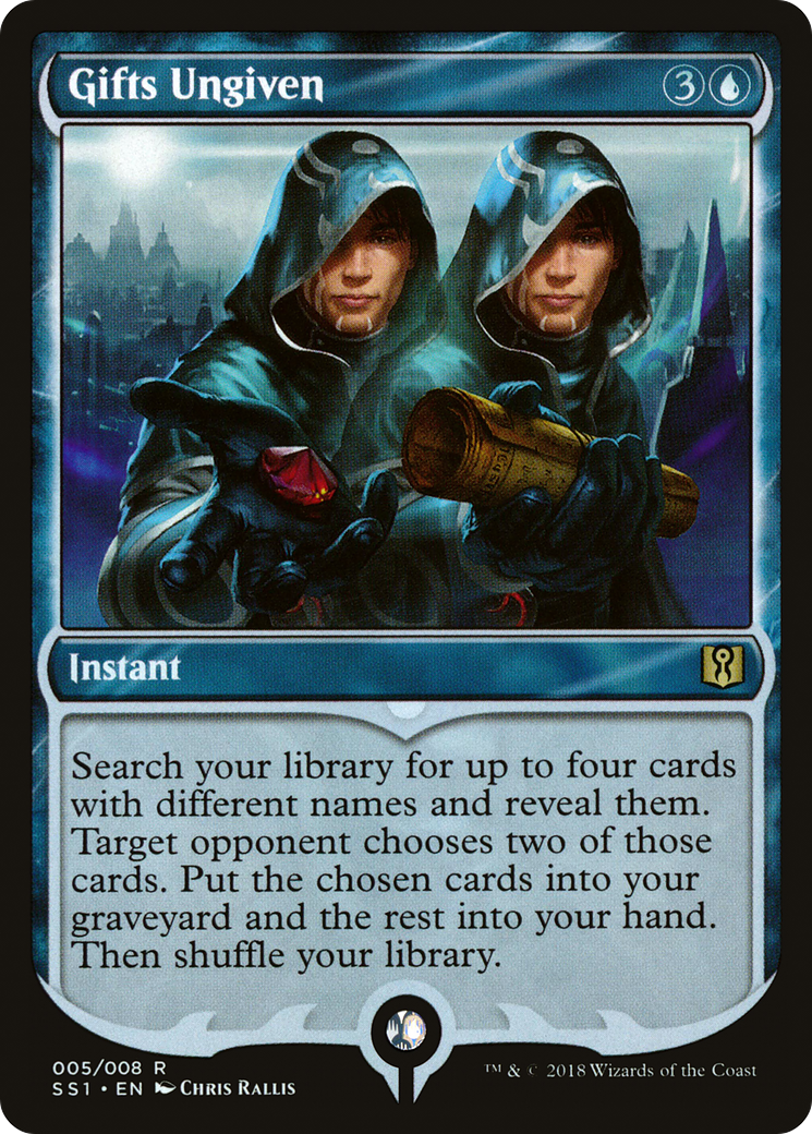 Gifts Ungiven (SS1-005) - Signature Spellbook: Jace
