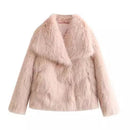 Women's Faux Fox Fur Jacket