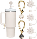 Tumbler Letter Handle Charms - 5PCS