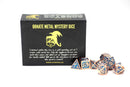 Solid Metal Molded Mystery Box Dice Set