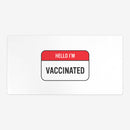 Hello I'm Vaccinated Playmat