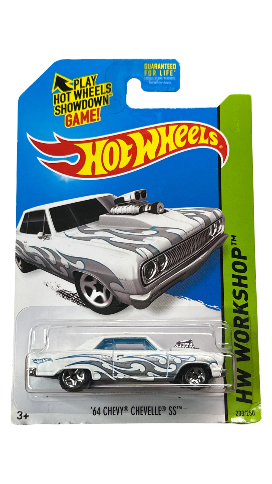 Hot Wheels Hw Workshop 233/250 - (2012) '64 Chevy Chevelle SS - White