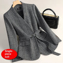 Sophisticated Wool Blazer For Women