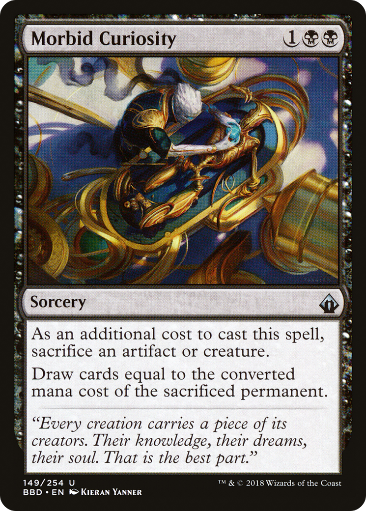 Morbid Curiosity (BBD-149) - Battlebond Foil