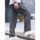 Men's Leisure Cargo Drawstring Pants