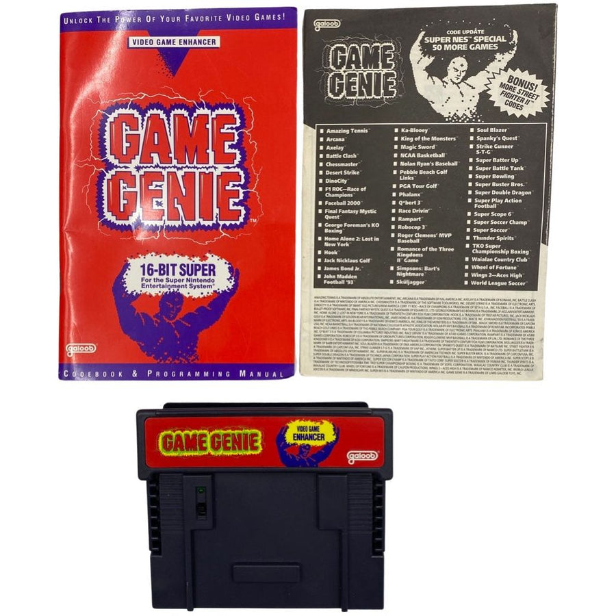 Game Genie Video Game Enhancer - Super Nintendo