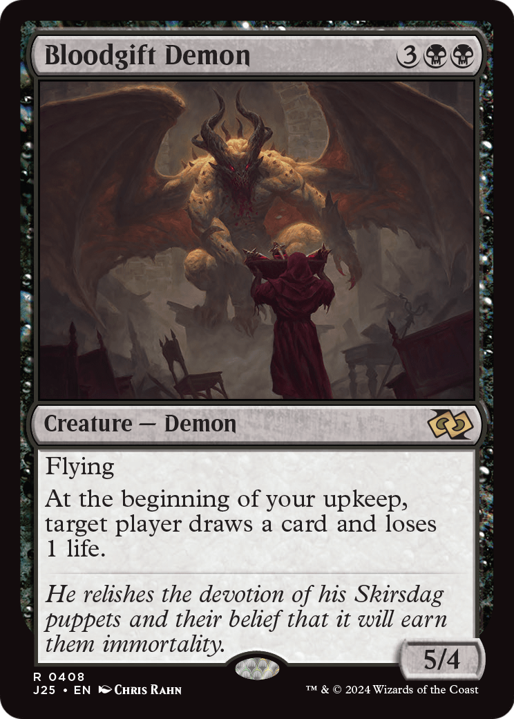 Bloodgift Demon (J25-408) - Foundations Jumpstart