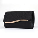 Fashionable Women's Metal Edging Temperament Evening Bag