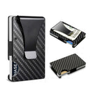 Carbon Fiber Wallet with Metal Card Holder