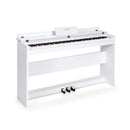 88 Key Full Size Electric Piano Keyboard with Stand 3 Pedals MIDI Function