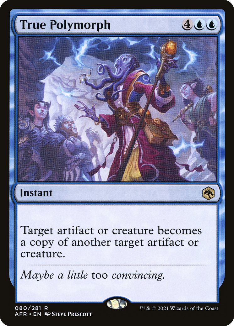 True Polymorph (AFR-080) - Adventures in the Forgotten Realms