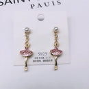 Golden Euro-Korean Pearl Bow Ear Team