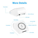 Qi Wireless Charger 10400mAh Power Bank 5W Wireless Charger Pad 2.1A USB Charge Port Portable Battery Charger for iPhone XS MAX XR Galaxy S10 S9+ Note