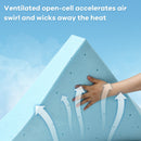 3 Inch Gel-Infused Cooling Bed Topper for All-Night Comfy