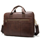 Men's Leather Business Briefcase